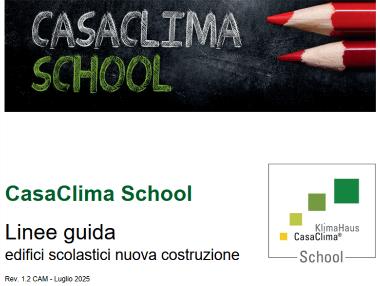 CasaClima School direttiva nuova costruzione