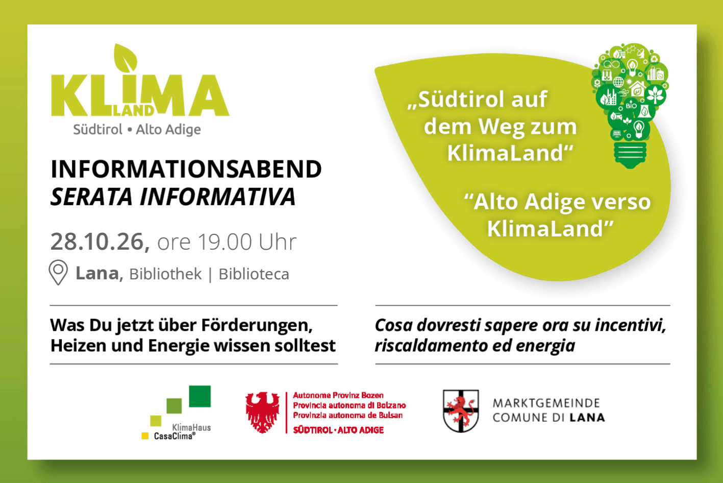 Informationsabend